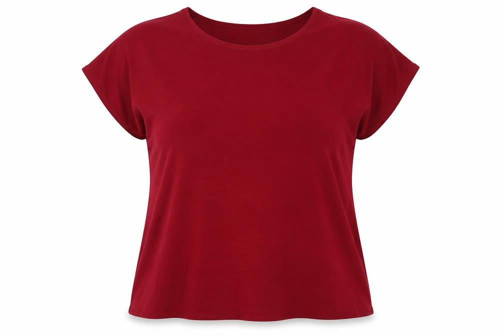 Saloos Women's Classic Red T-Shirt, Size 18
