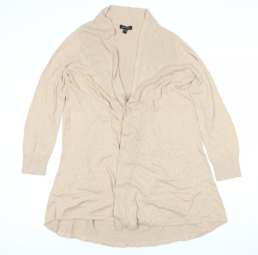 Pomodoro Women's Beige Cardigan UK Size 14