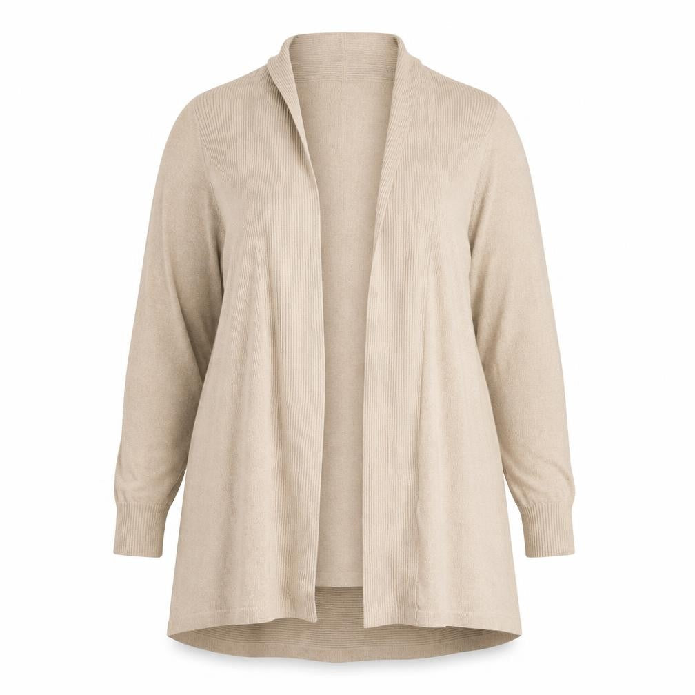 Pomodoro Women's Beige Cardigan UK Size 14