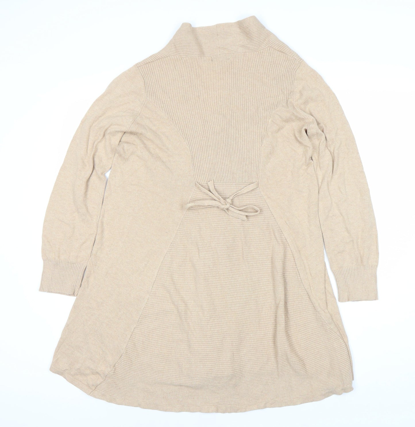 Pomodoro Women's Beige Cardigan UK Size 14