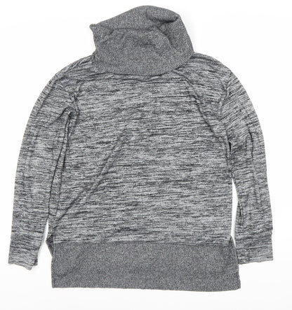 Gap Women's Grey Cowl Neck Pullover Jumper XS