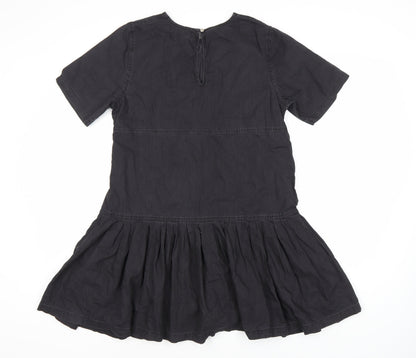 Back view of ASOS Women's Black Shift Dress, size 12, Casual
