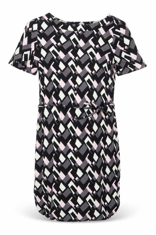Marks & Spencer Multicoloured Geometric Dress Size 12