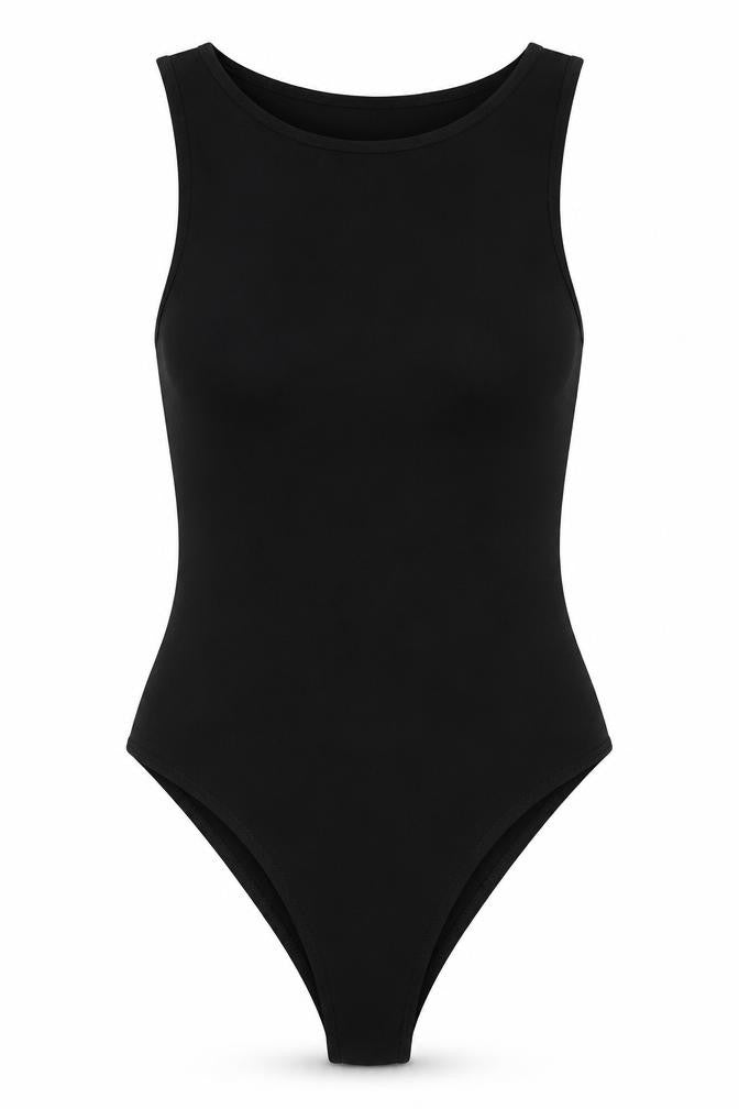 Zara Women's Black Sleeveless Bodysuit XS Slim