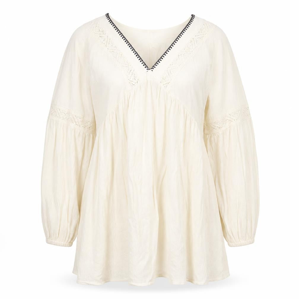 Marks & Spencer Women's Ivory Long Sleeve Dress