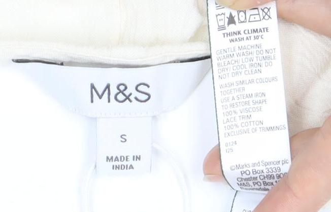 Marks & Spencer Women's Ivory Long Sleeve Dress