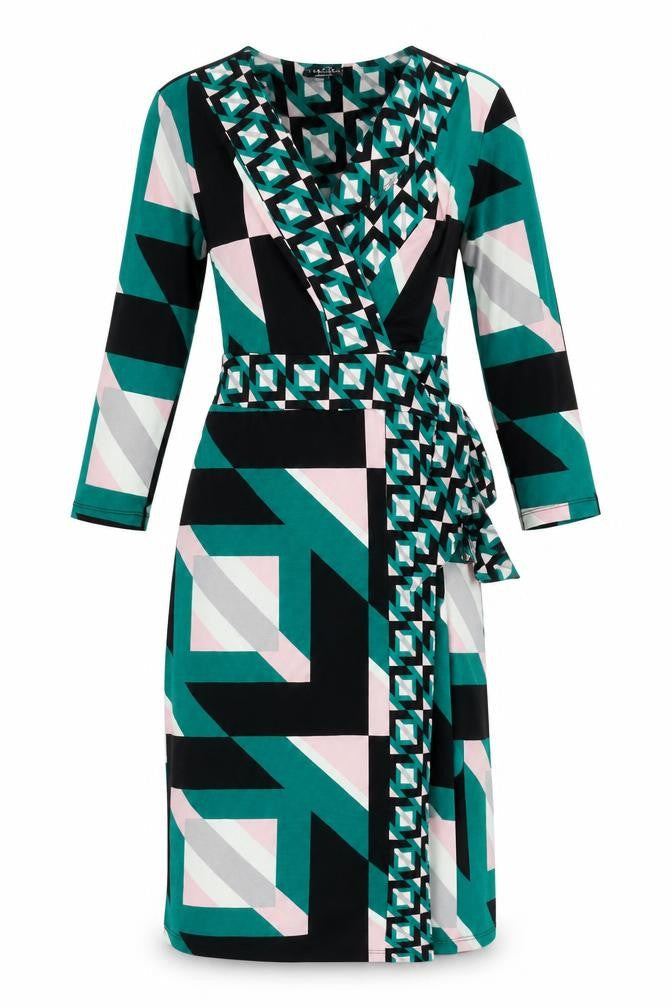 Principles Women's Multicoloured Wrap Dress, Size 12