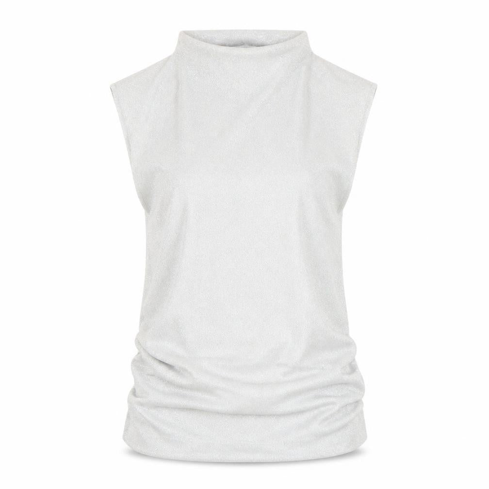 Marks & Spencer Women's Grey Sleeveless Top UK 10