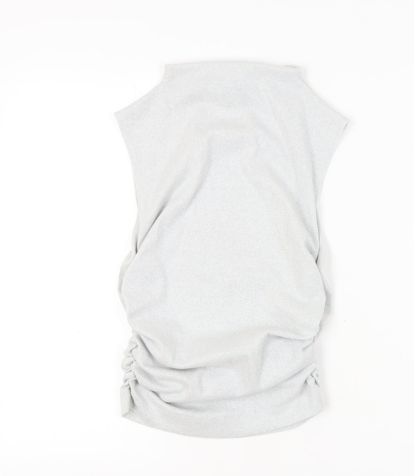 Marks & Spencer Women's Grey Sleeveless Top UK 10