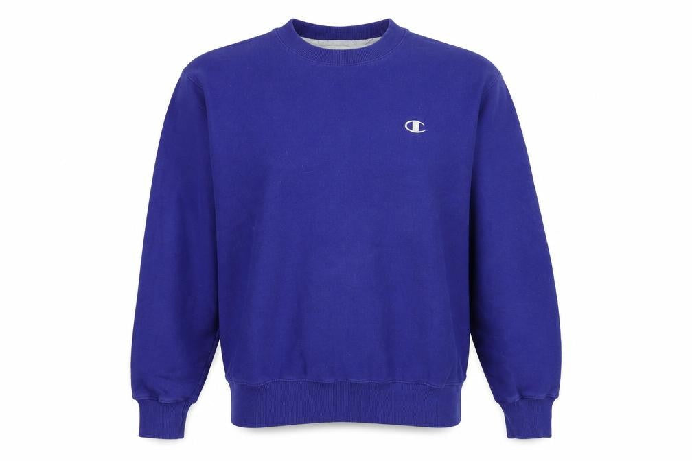 Champion Men's Blue Pullover Sweatshirt M