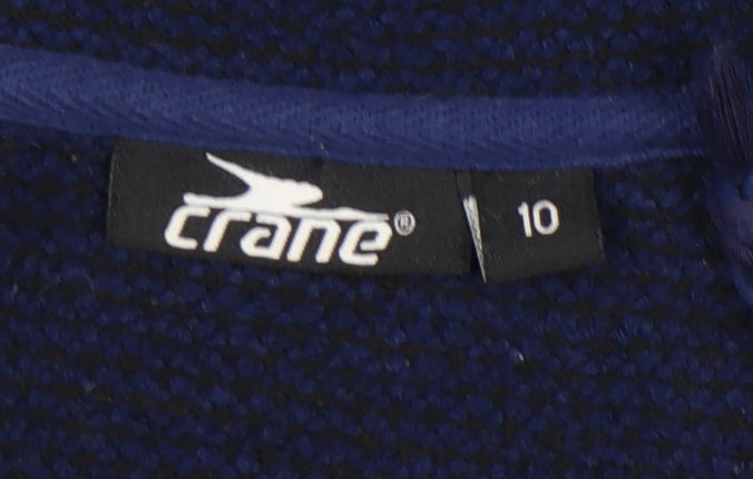 Crane Women's Blue Knit Pullover Sweatshirt Size 10