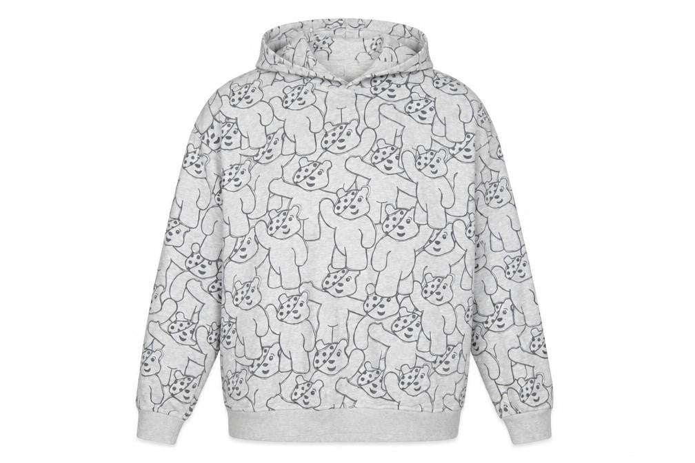 George Unisex Grey XL Hoodie with Charity Theme