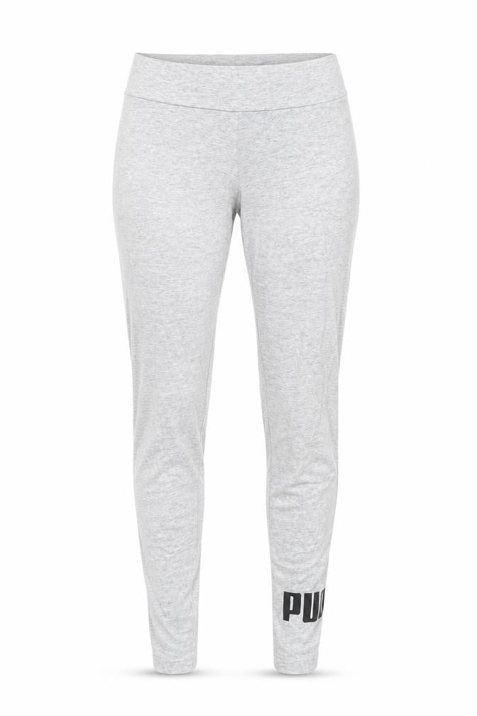 Puma Women's Grey Leggings XS Elastic Waist Activewear
