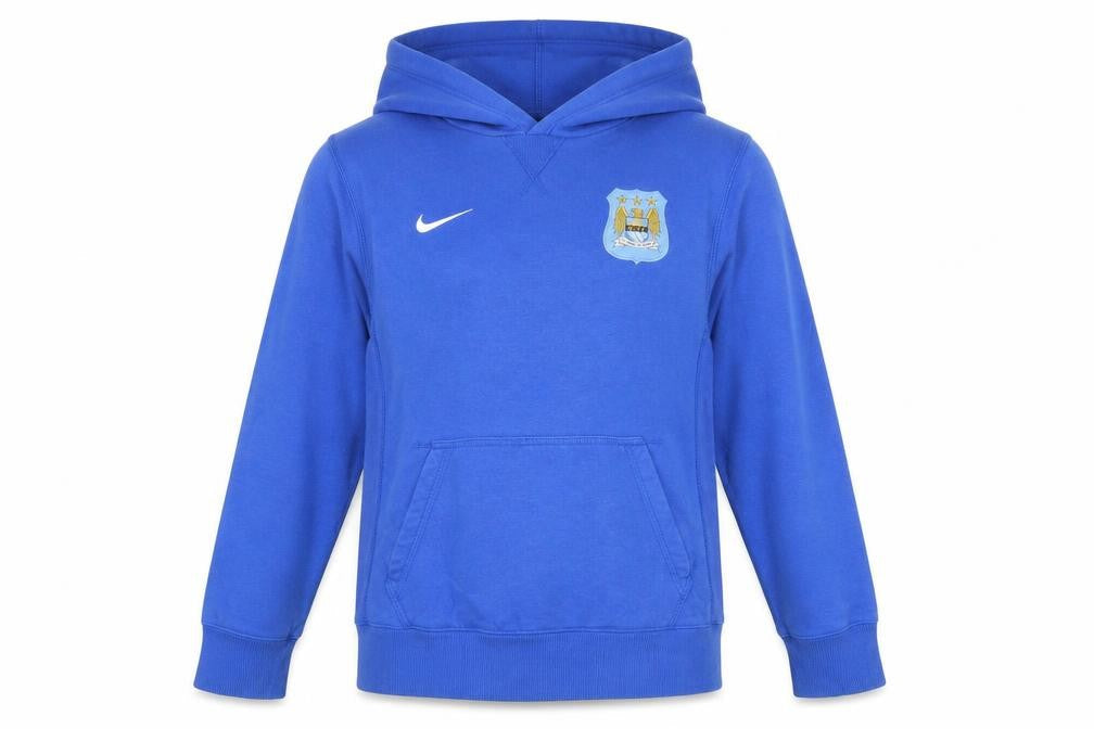 Nike Boys Blue Pullover Hoodie L - Activewear Sportswear