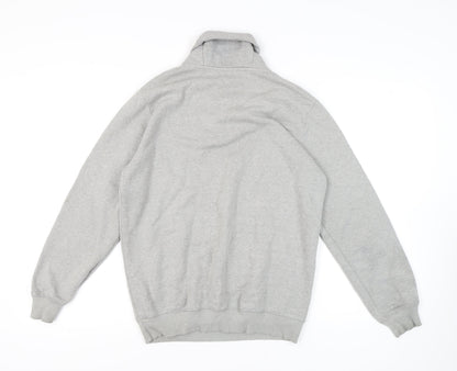 Cotton Traders Men's Grey Sweatshirt Medium