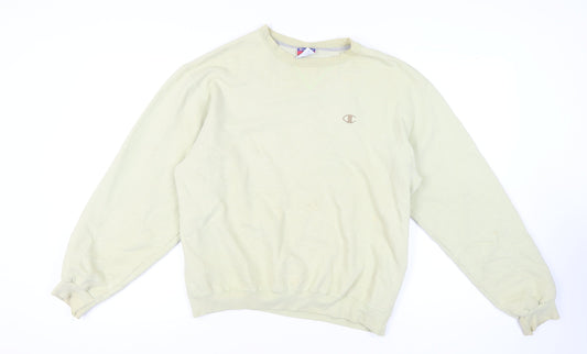 Champion Unisex Ivory Pullover Sweatshirt Size M