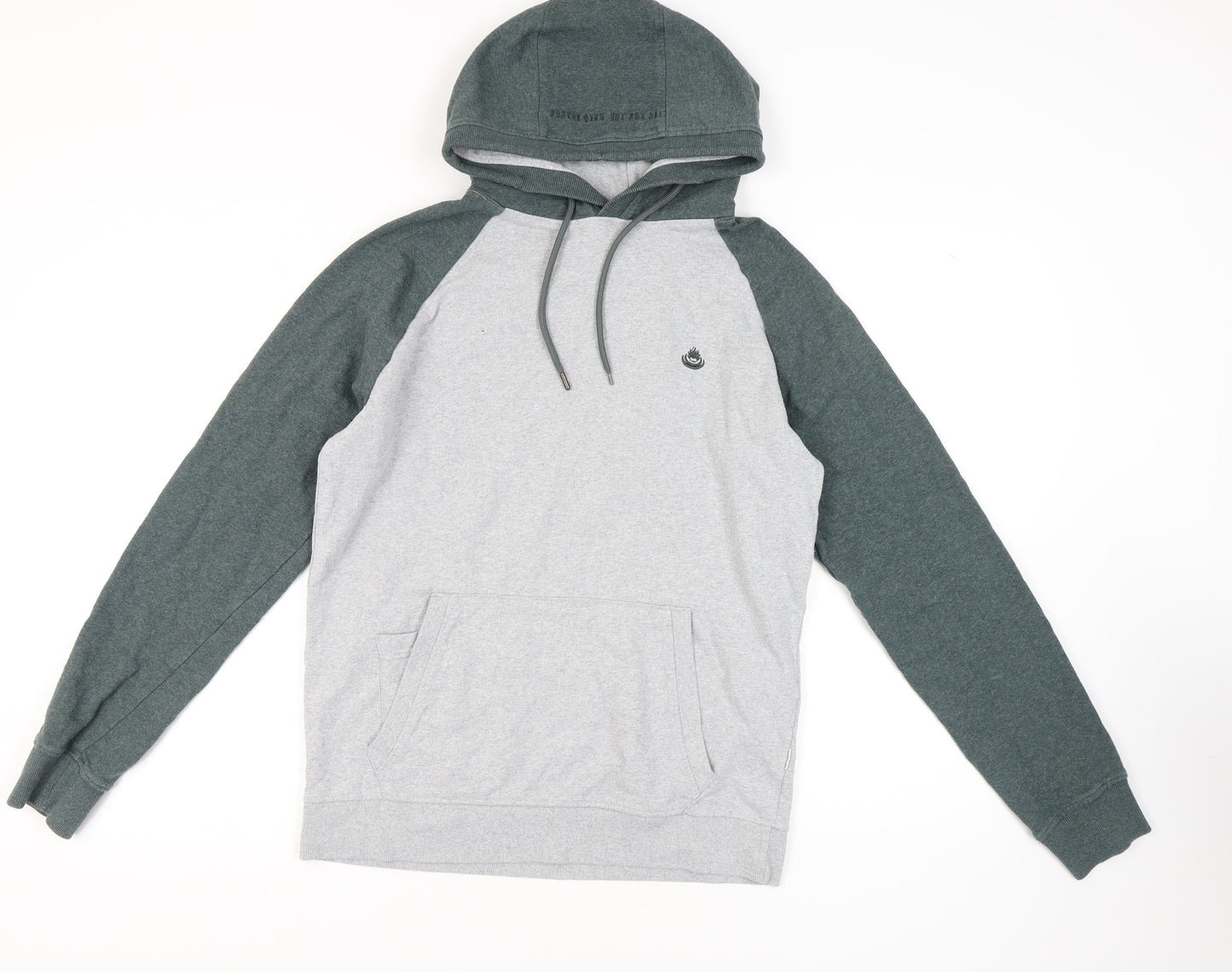 Saltrock Men's Grey Pullover Hoodie, Size S