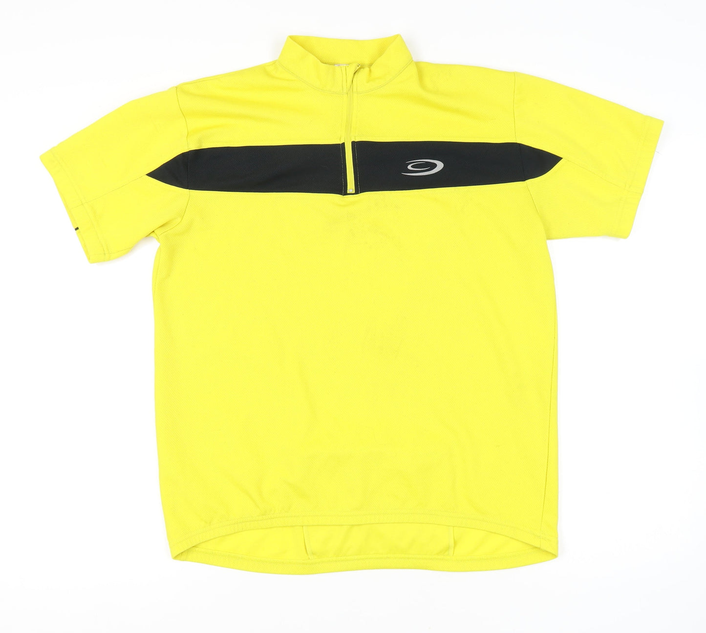 Crane Sports Men's Yellow Cycling Jersey XL