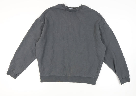 ASOS Women's Grey Pullover Sweatshirt, M