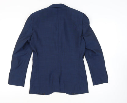 Next Men's Blue Blazer 36S Single-Breasted