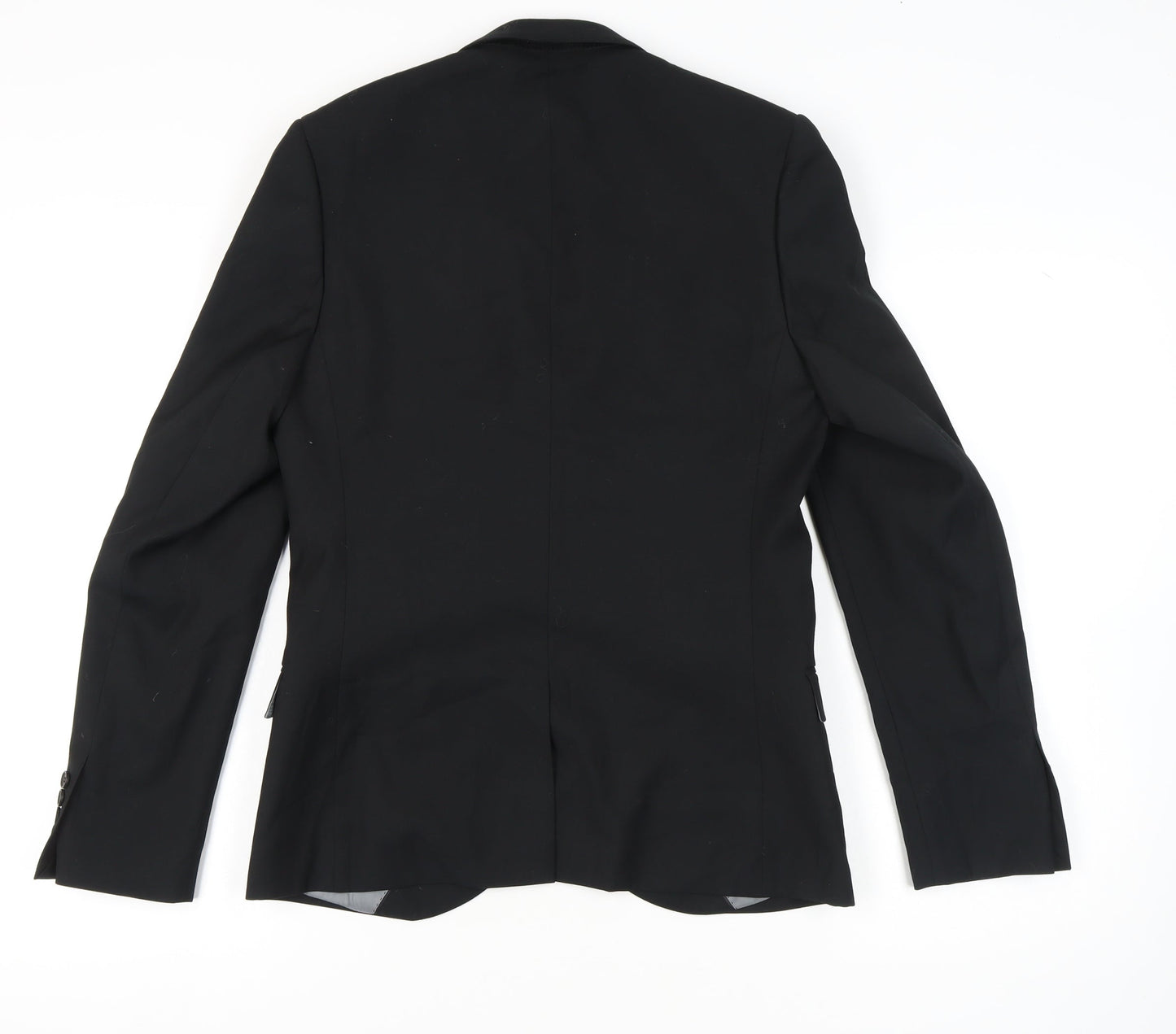 Topman Men's Black Skinny Blazer, 38 Chest