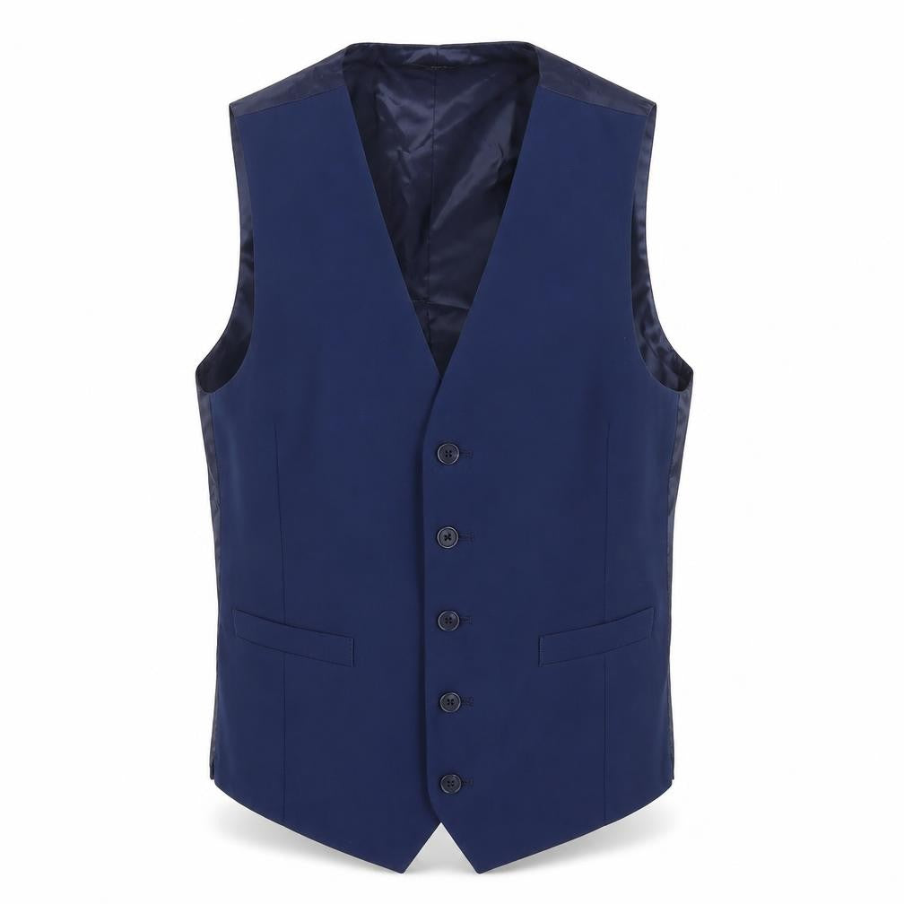 Marks & Spencer Men's Blue Slim Waistcoat 36-38R
