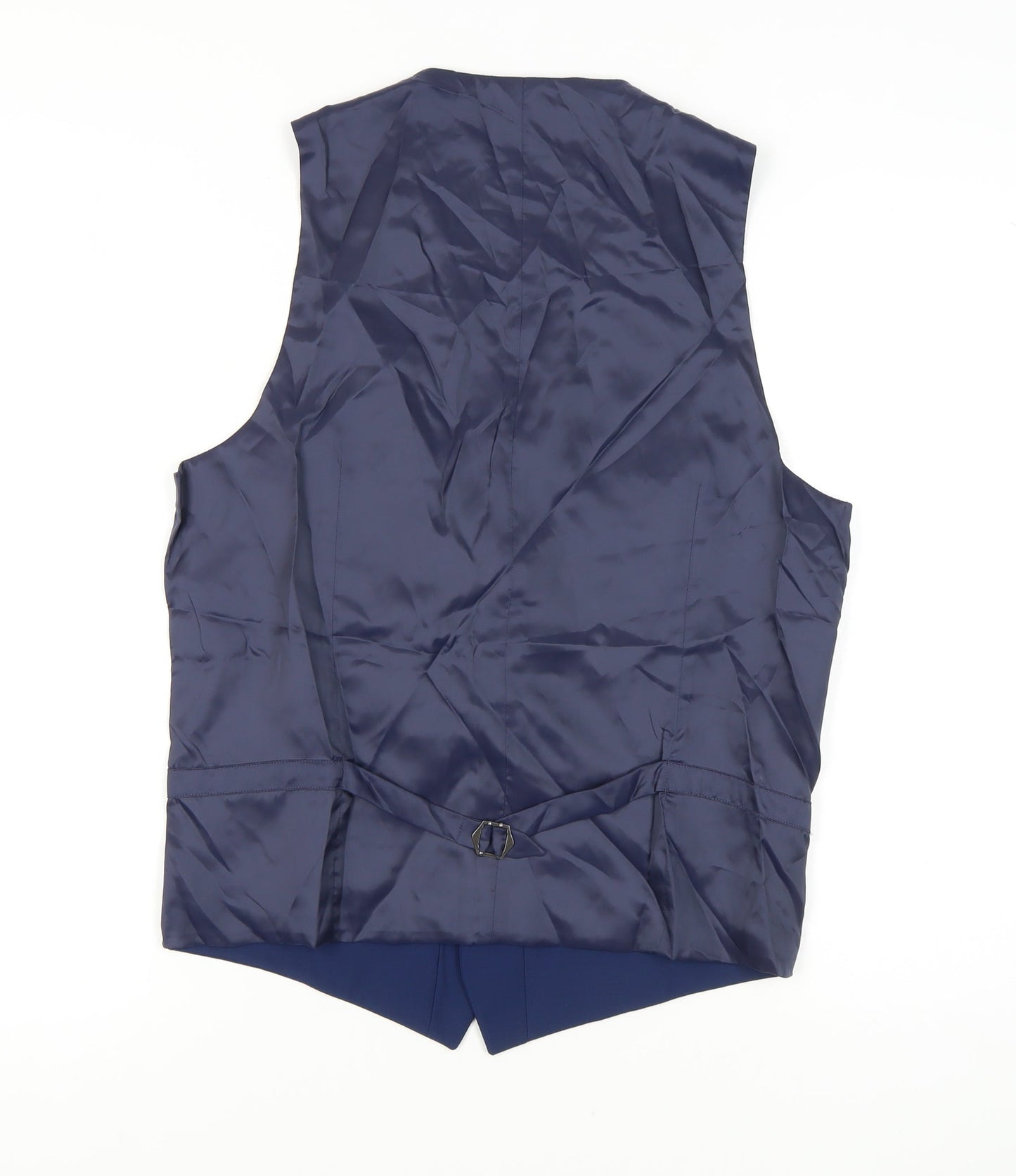 Marks & Spencer Men's Blue Suit Waistcoat Formal 38-40L