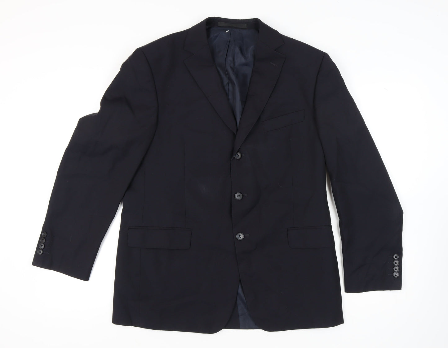 Marks and Spencer Men's Blue Blazer Size 42R