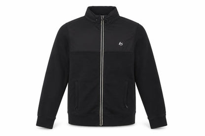 éS Men's Black Bomber Jacket, Size S, Full Zip Casual
