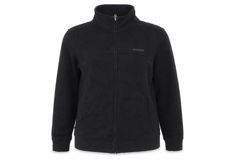 LA Gear Women's Black Full Zip Jacket Size 14