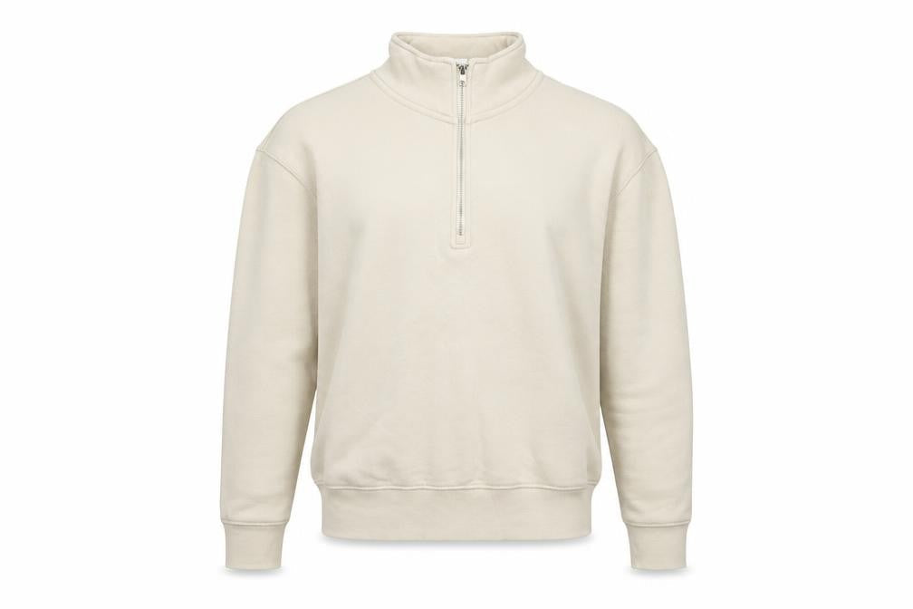 Zara Men's Beige Pullover Sweatshirt S
