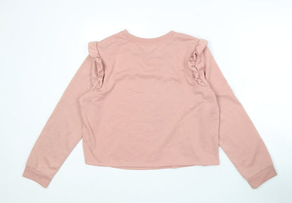 F.R.I.E.N.D.S Women's Pink Pullover Sweatshirt Size 14