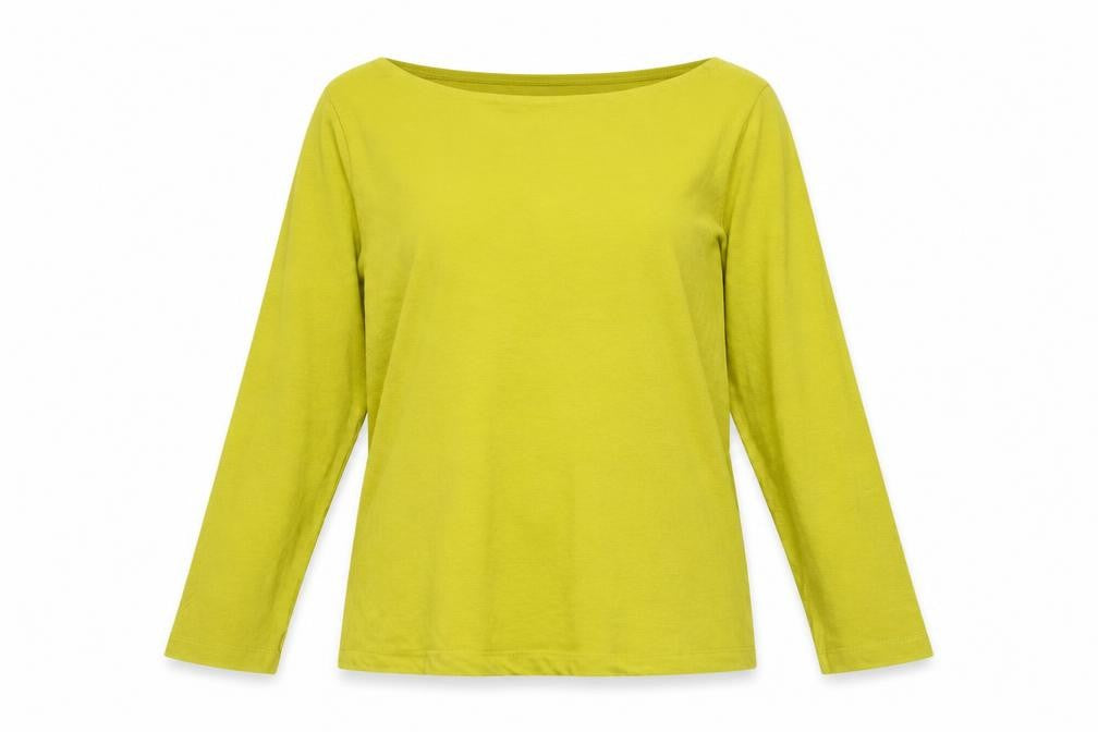 Hobbs Green Boat Neck Women's Top, Size S, Lightweight Casual