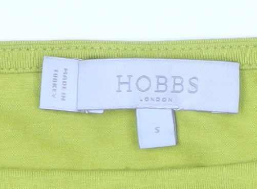 Hobbs Green Boat Neck Women's Top, Size S, Lightweight Casual