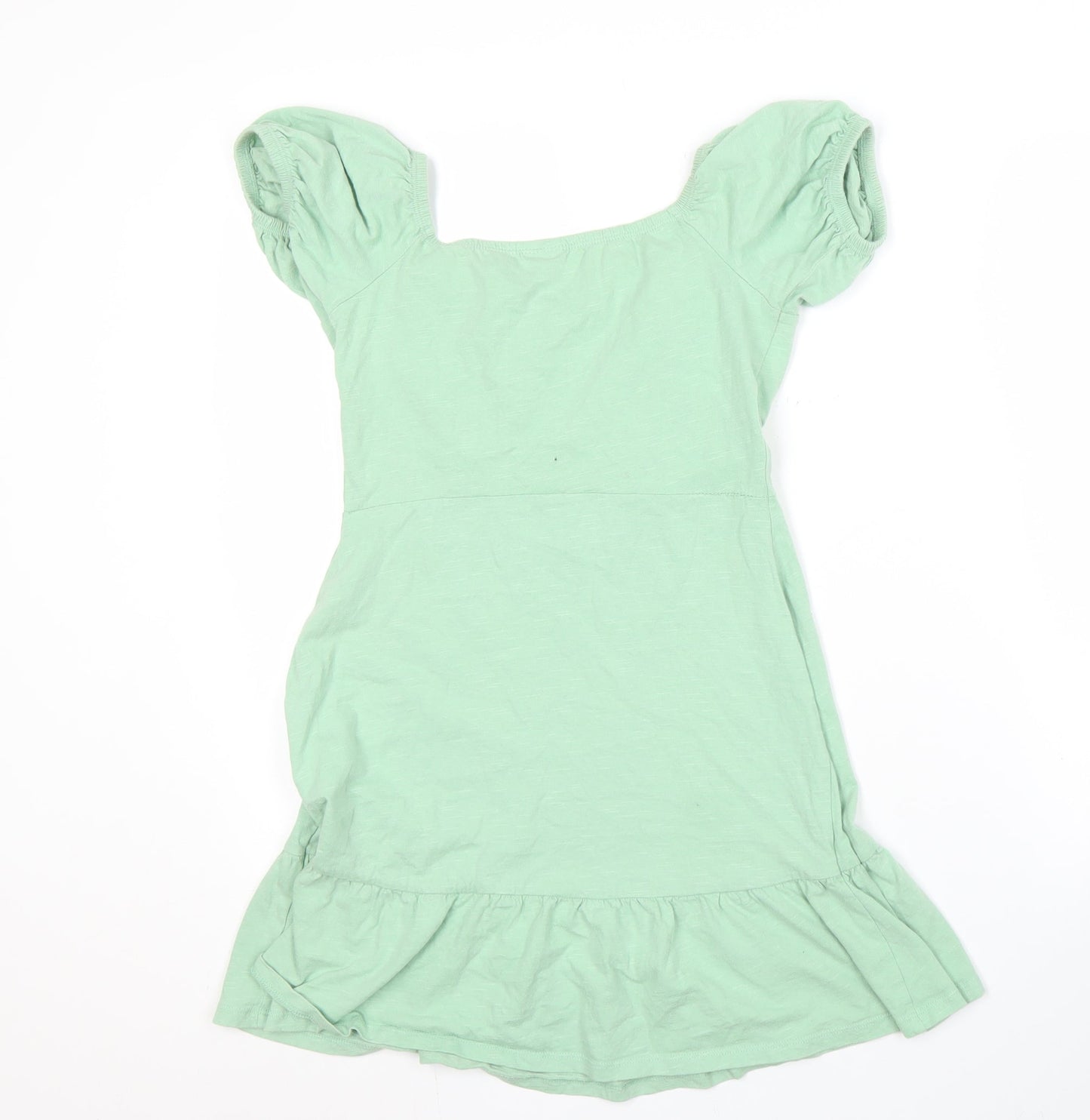 ASOS Women's Green A-Line Dress, Size 8, Casual Style