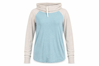 Hollister Women's Blue Pullover Hoodie M