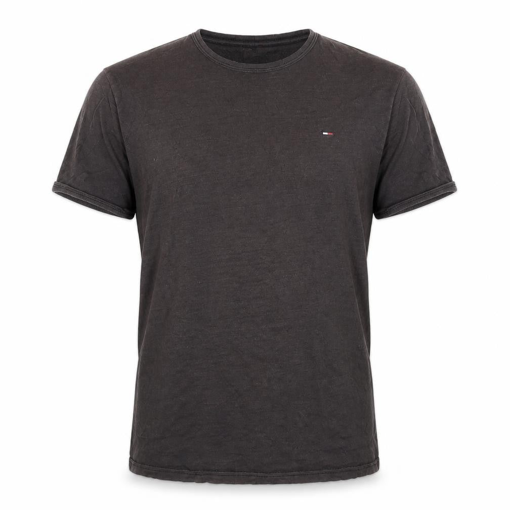 Hilfiger Denim Men's Black Classic T-Shirt, L