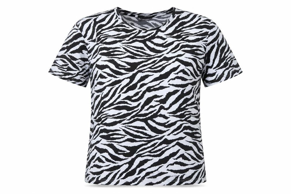 Marks & Spencer Women's Zebra Print T-Shirt Size 12