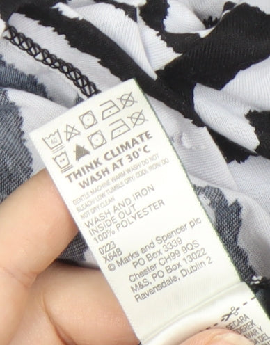 Marks & Spencer Women's Zebra Print T-Shirt Size 12