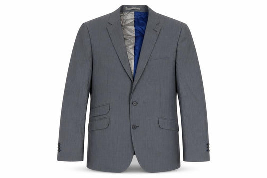 Jeff Banks Men's Grey Regular Blazer - 44 Chest