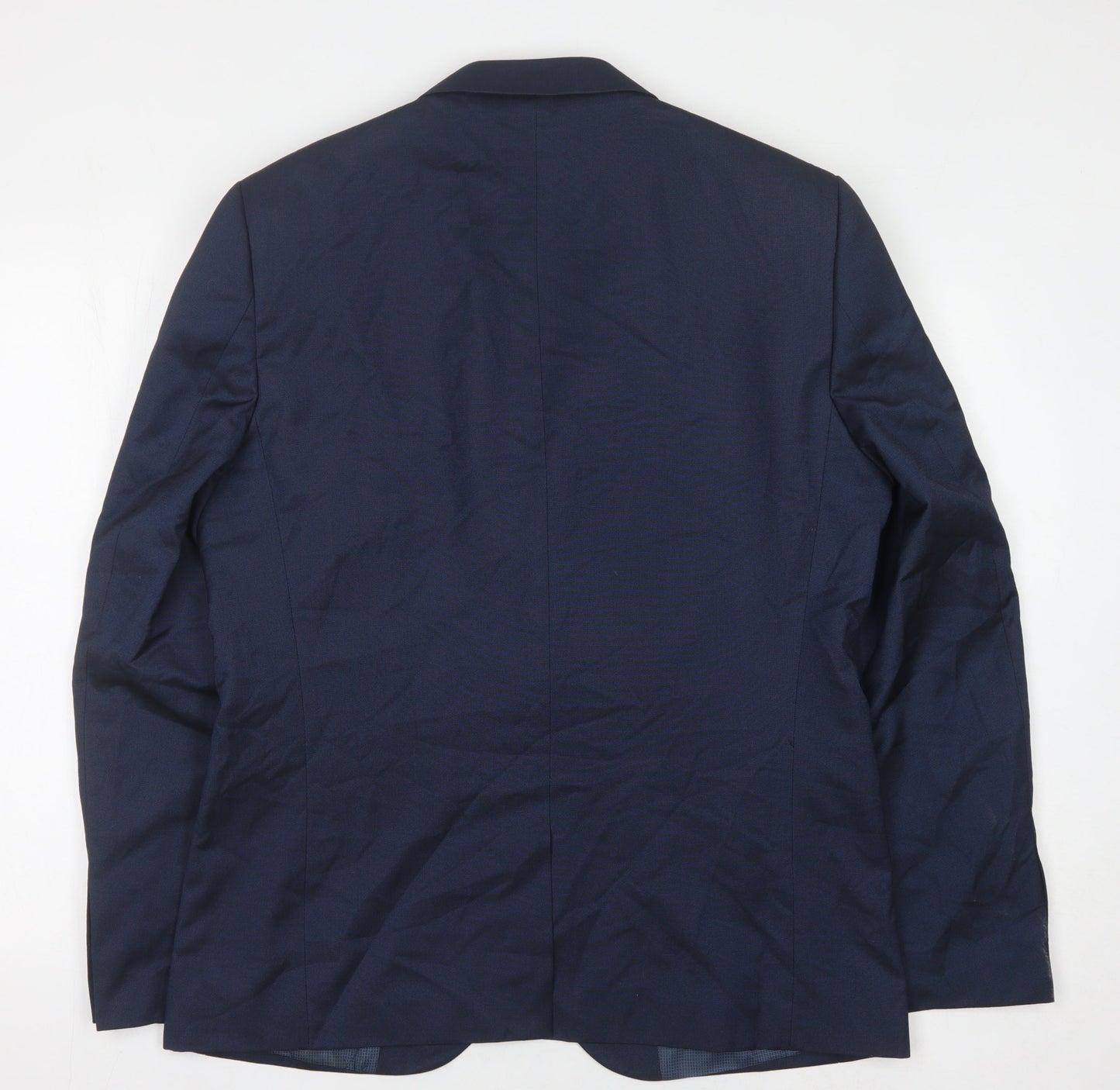 Next Men's Blue Regular Blazer, Size 44R Formal Wear