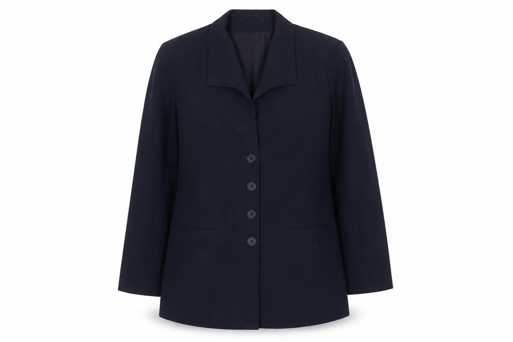 Choise by Danwear Women's Black Wool Suit Jacket Size 14