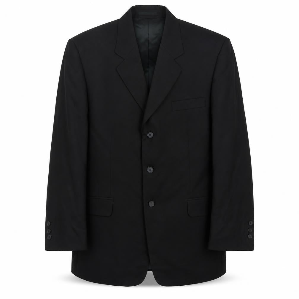 Daniel James Men's Black Regular Fit Suit Jacket 40R