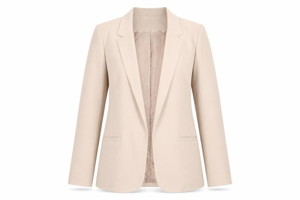 H&M Women's Beige Blazer Size 10 Business Casual