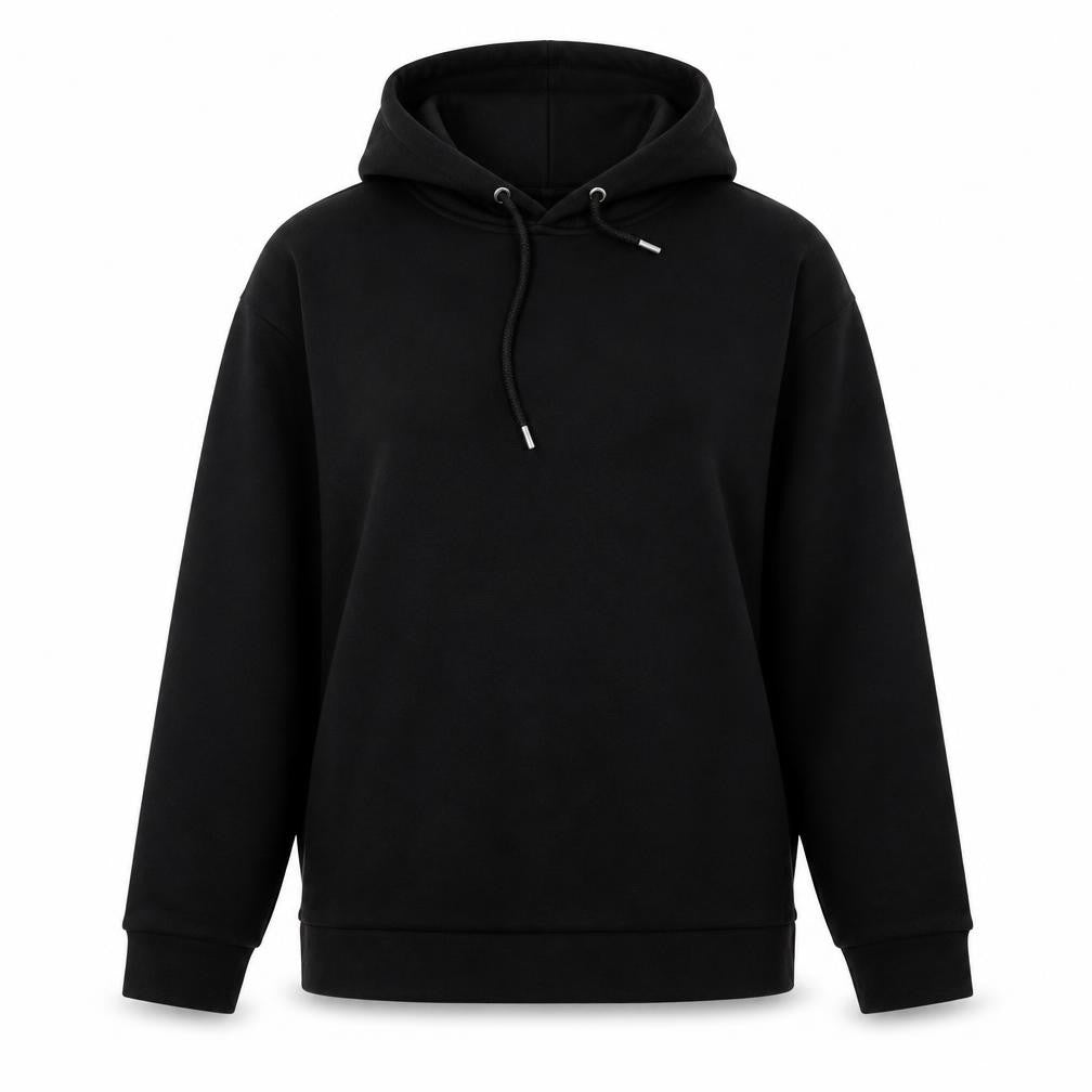 Stradivarius Women's Black Pullover Hoodie, Size S