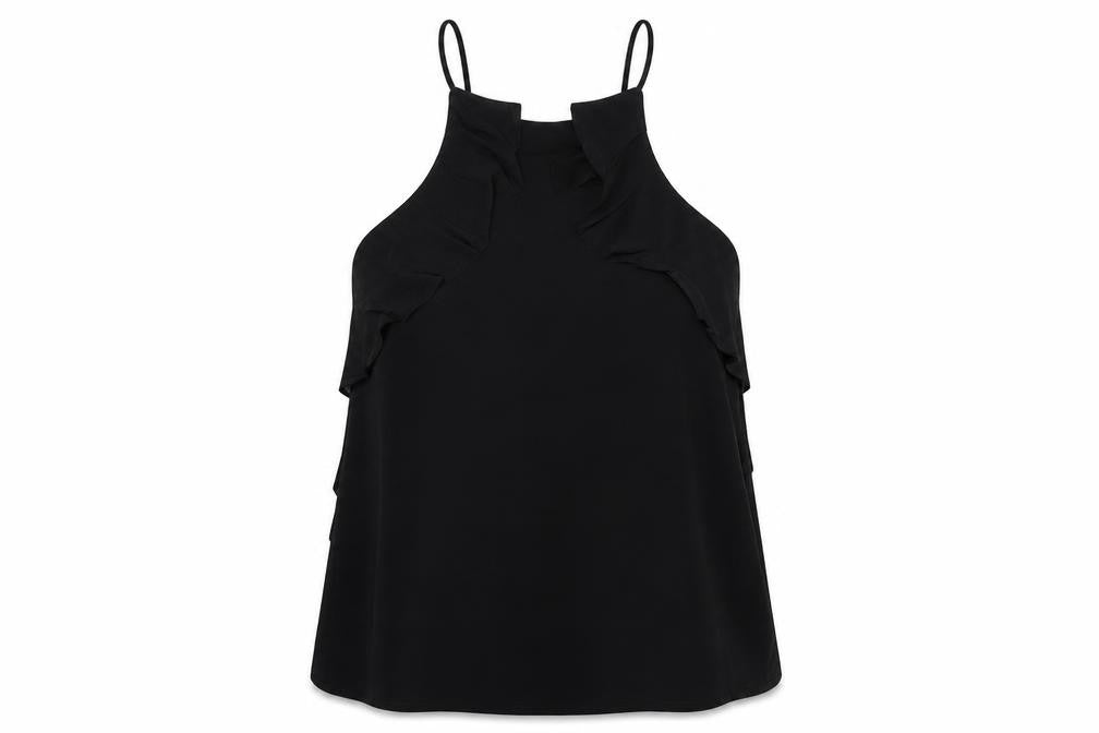 River Island Women's Black Tank Top, Size 8