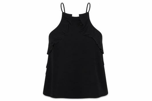 River Island Women's Black Tank Top, Size 8