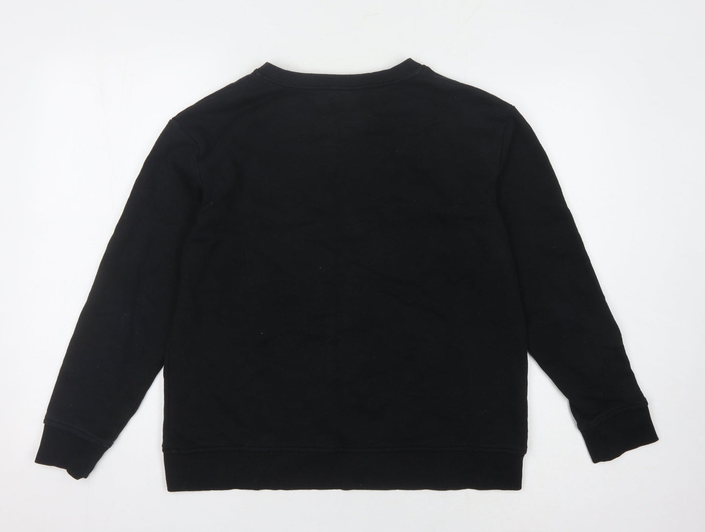 Reserved Unisex Black Pullover Sweatshirt L