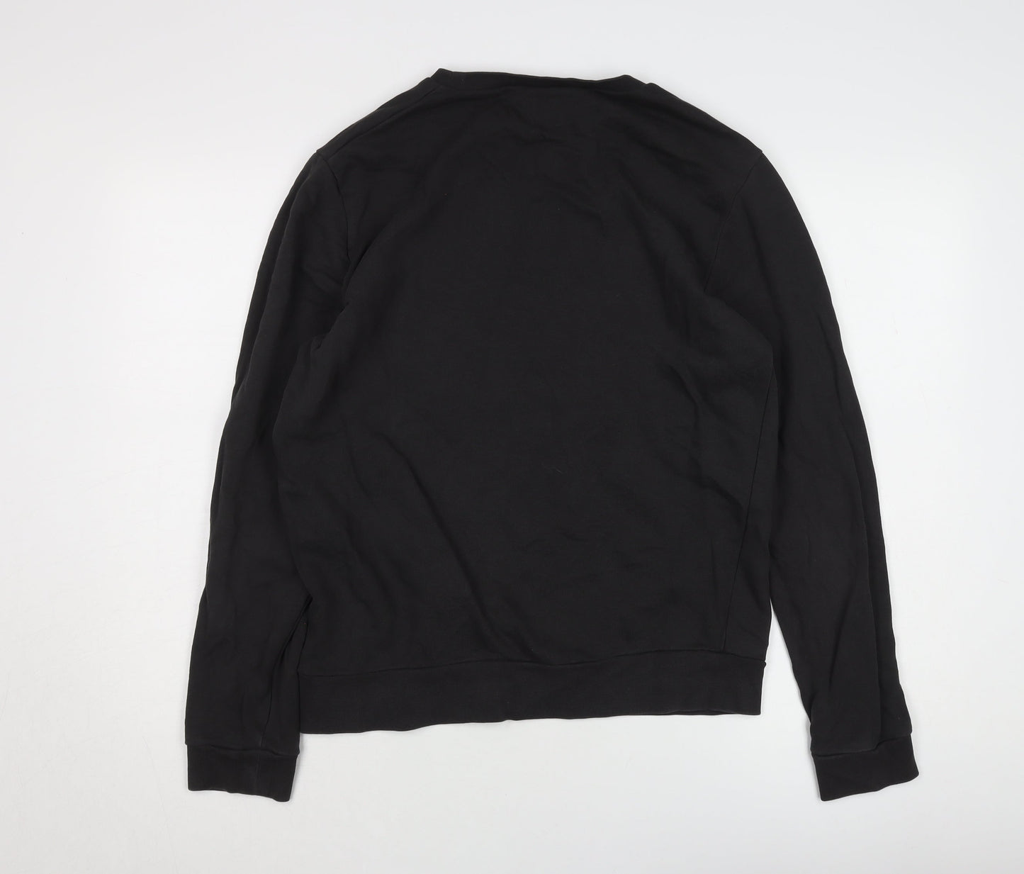 ASOS Men's Black Graphic Pullover Sweatshirt Medium