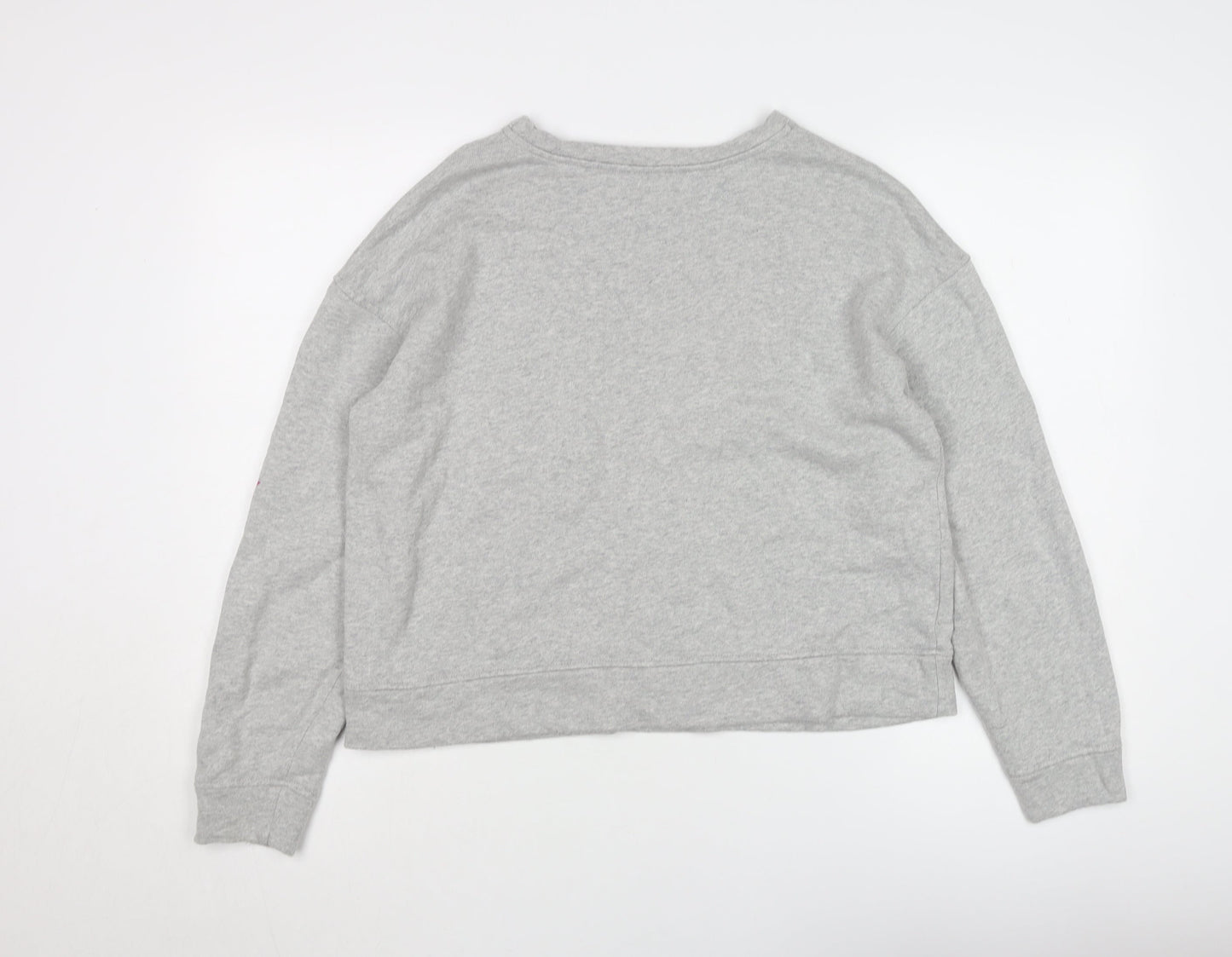 Hobbs Women's Grey Star Pullover Sweatshirt M